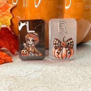 X-Ray Markers, Cute Fall Skeleton Girl, Halloween Markers, Custom X-Ray Marker Set, Rad Tech, Radiology, Radiologic Technologist, XRay