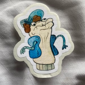 Sock Puppet Dipper, Gravity Falls Fanart Vinyl Aufkleber