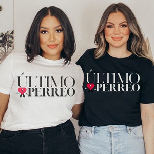Ultimo Perreo T-Shirt, Bridesmaids Shirts, Bridesmaid Matching Shirts, Bridesmaids Gift, Bridal Party Shirts, Bad Bunny Bachelorette Party