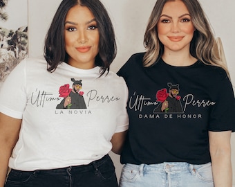 Ultimo Perreo Bachelorette T-Shirt, Bad Bunny Bridal Party Tee