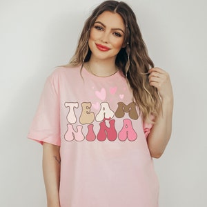 Spanish Gender Reveal Spanish Pregnancy Announcement Team Girl Shirt