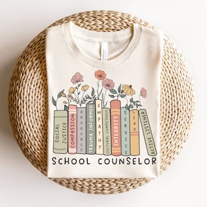 School Counselor Shirt Mental Health Advocate Shirt Social Justice Gift for Counselor Guidance Counselor Therapist Shirt School Therapist