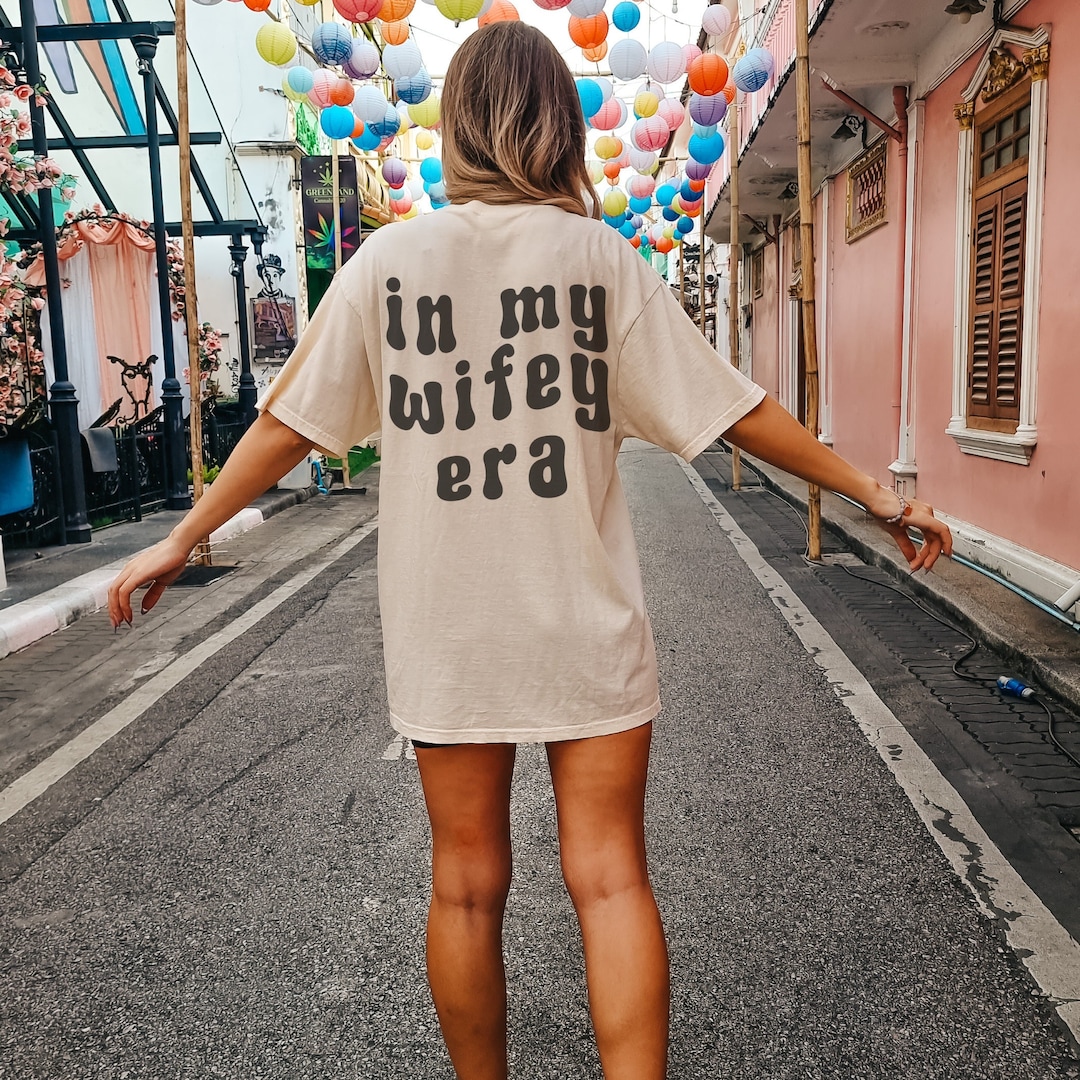 In My Wifey Era Shirt, Comfort Colors Bridal Bachelorette Tee - Etsy