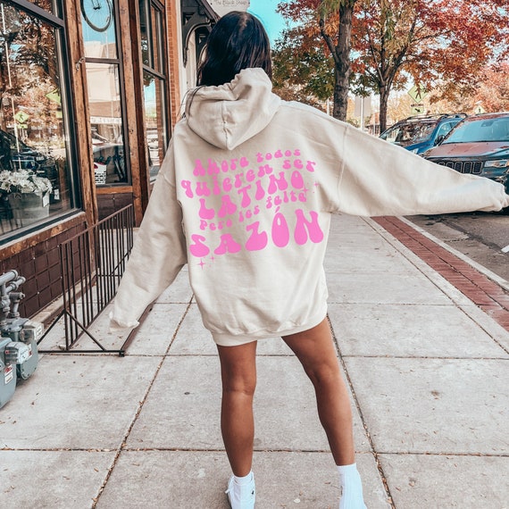Bad Bunny Hoodie Ahora Todos Quieren Ser Latino Hoodie Latina