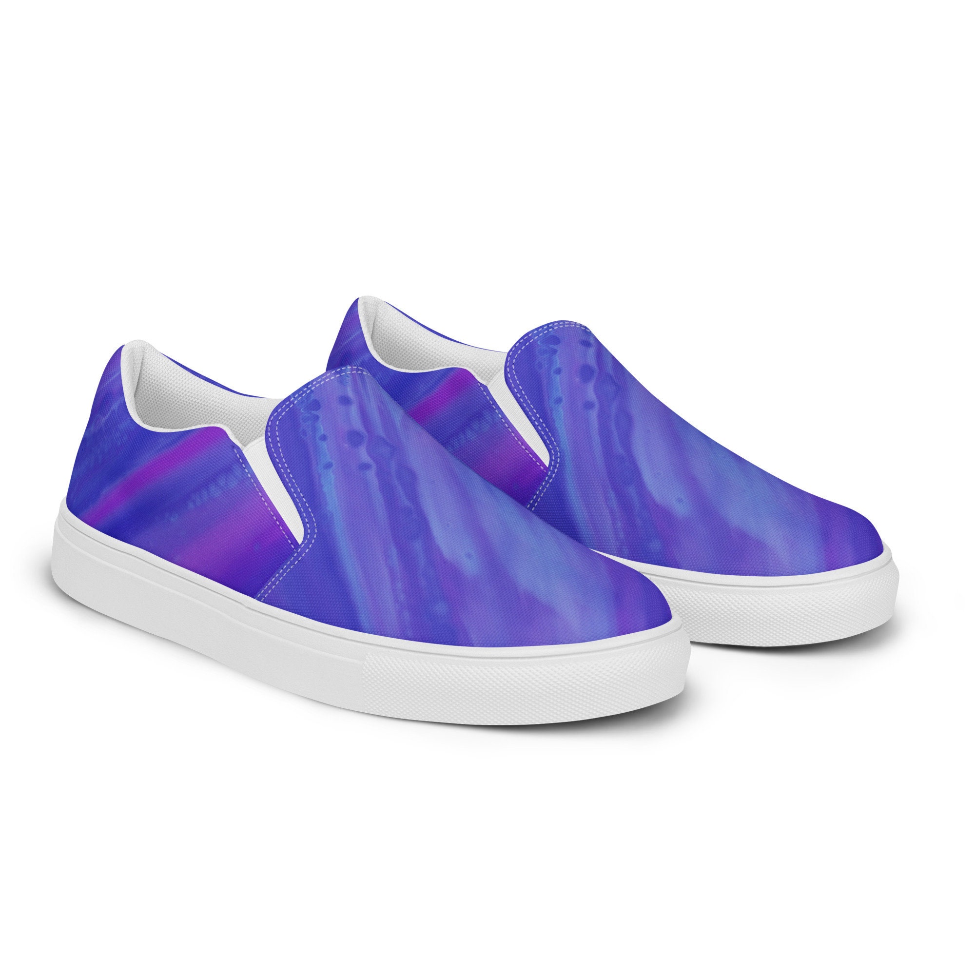 Discover Abstract Art Inspired Casual Slip On Shoes