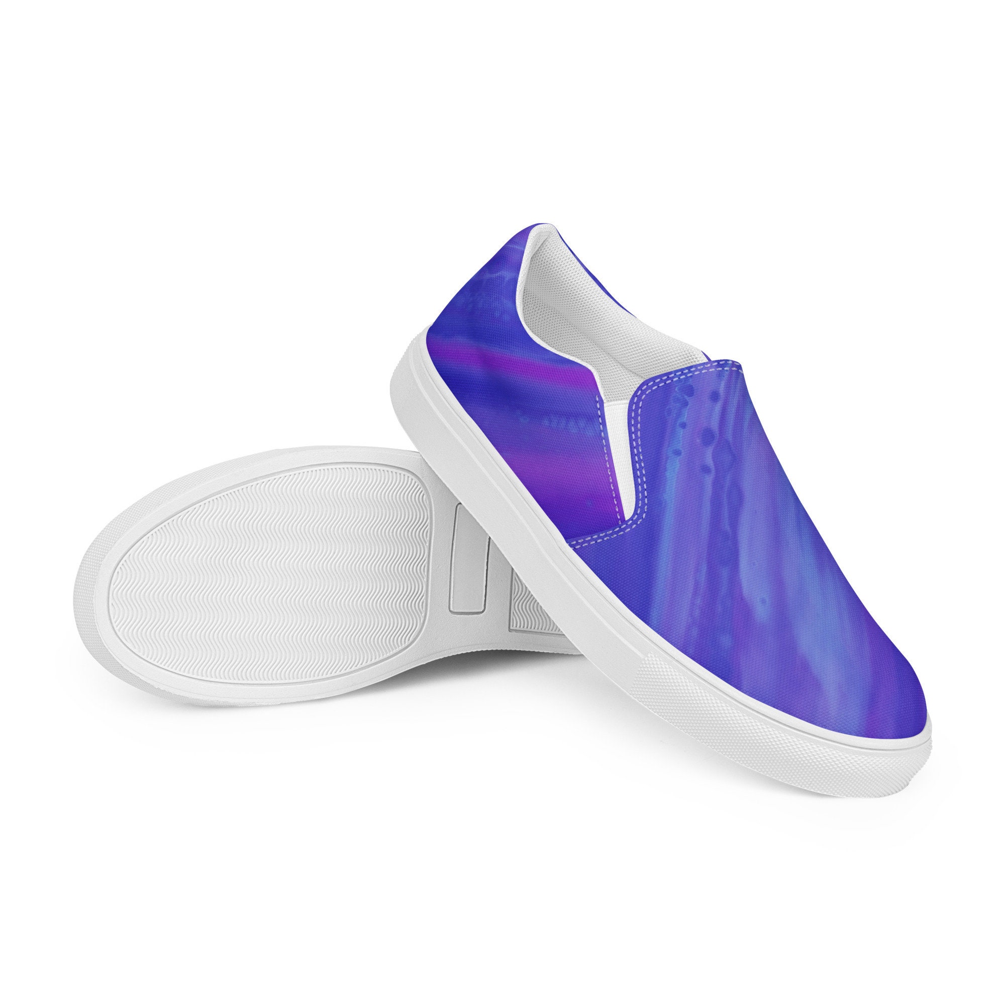 Discover Abstract Art Inspired Casual Slip On Shoes