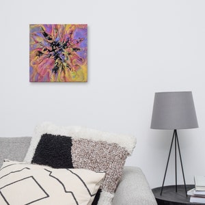 MRose Art Burst Canvas Print