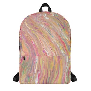 MRose Art Flow Ride Original Abstract Art Inspired Backpack