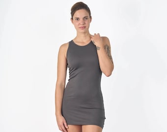 Sustainable & High Quality Organic Pima Cotton Tank Dress - Women's