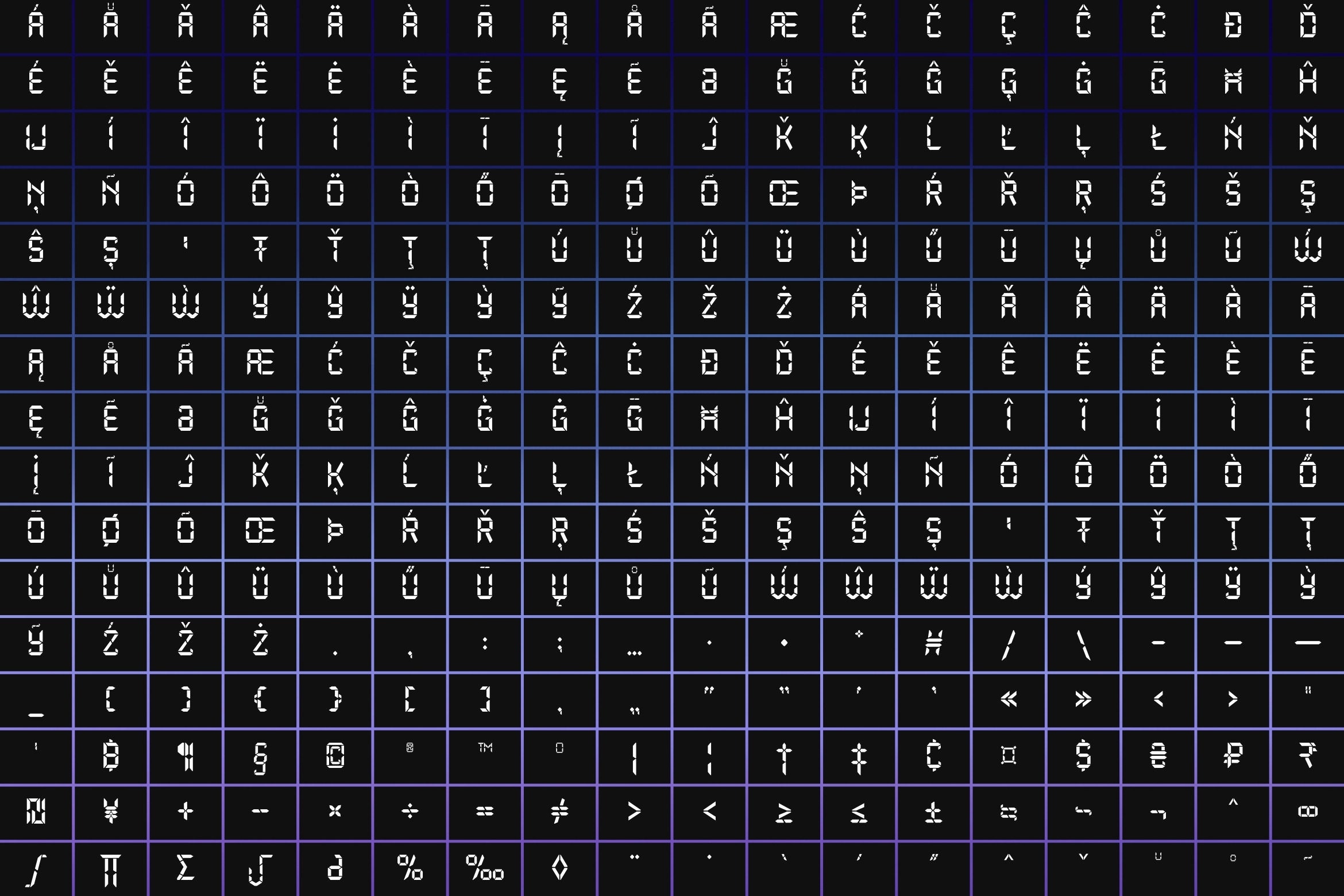 Upper Clock Digital Clock Font Modern Watch Font Scifi Techno Font