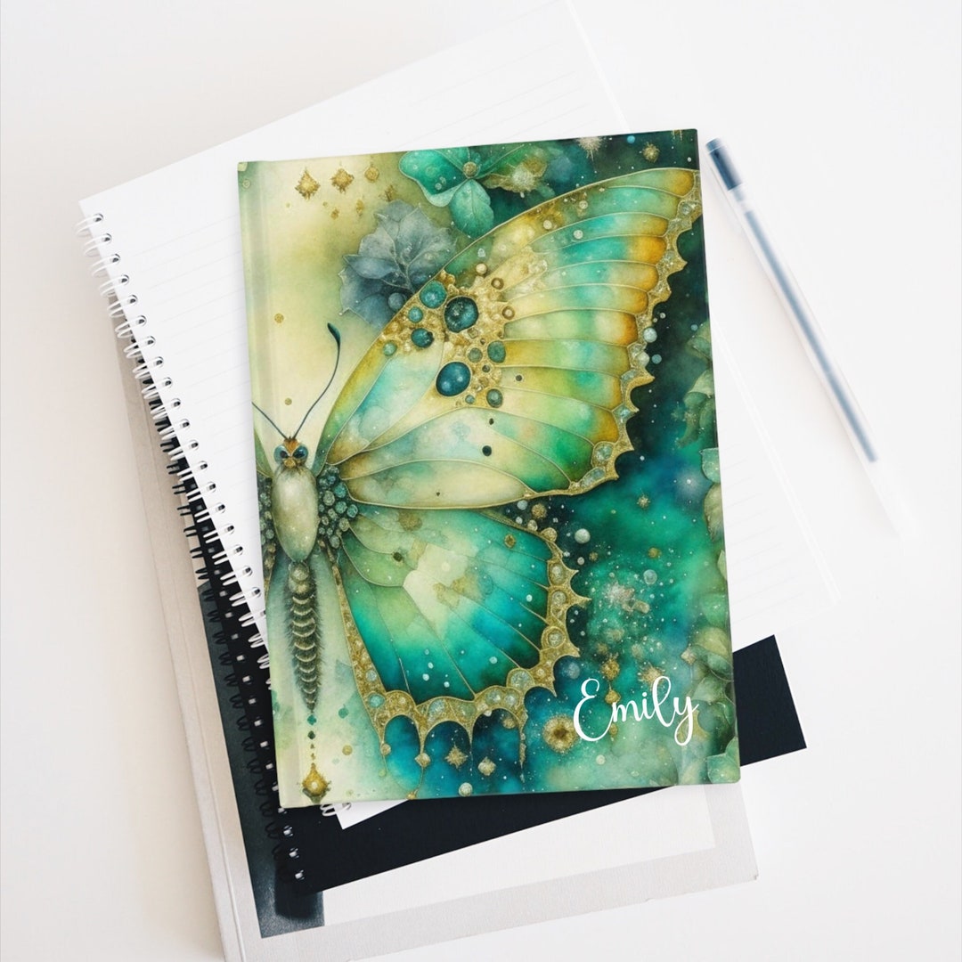 Butterfly Journal for Mom Mug and Journal Set Personalized Journal for