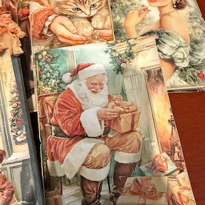 jounk journal Christmas signatures mid-century