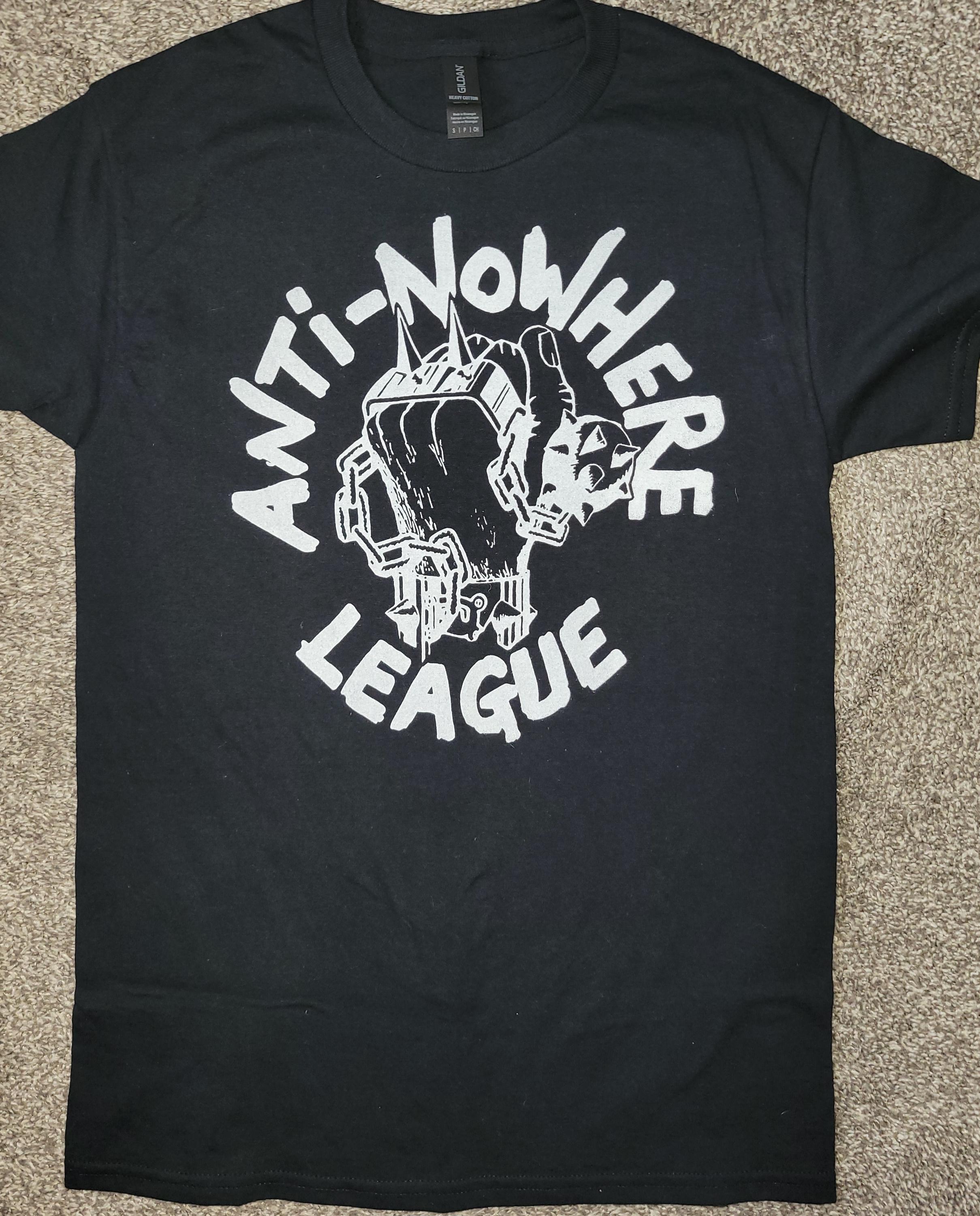 ANTI-NOWHERE LEAGUE Tシャツ サイズS VINTAGE 90s ANTI-NOWHERE LEAGUE I HATE PEOPLE PUNK HARDCORE