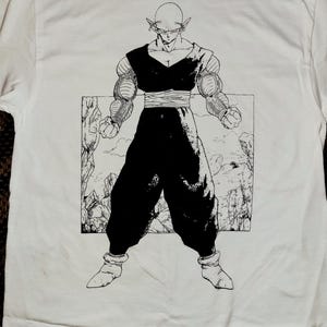 Dragonball Z Piccolo screenprint tshirt manga anime comics