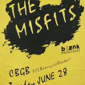 The Misfits Plan 9 Logo Tshirt Danzig Punk