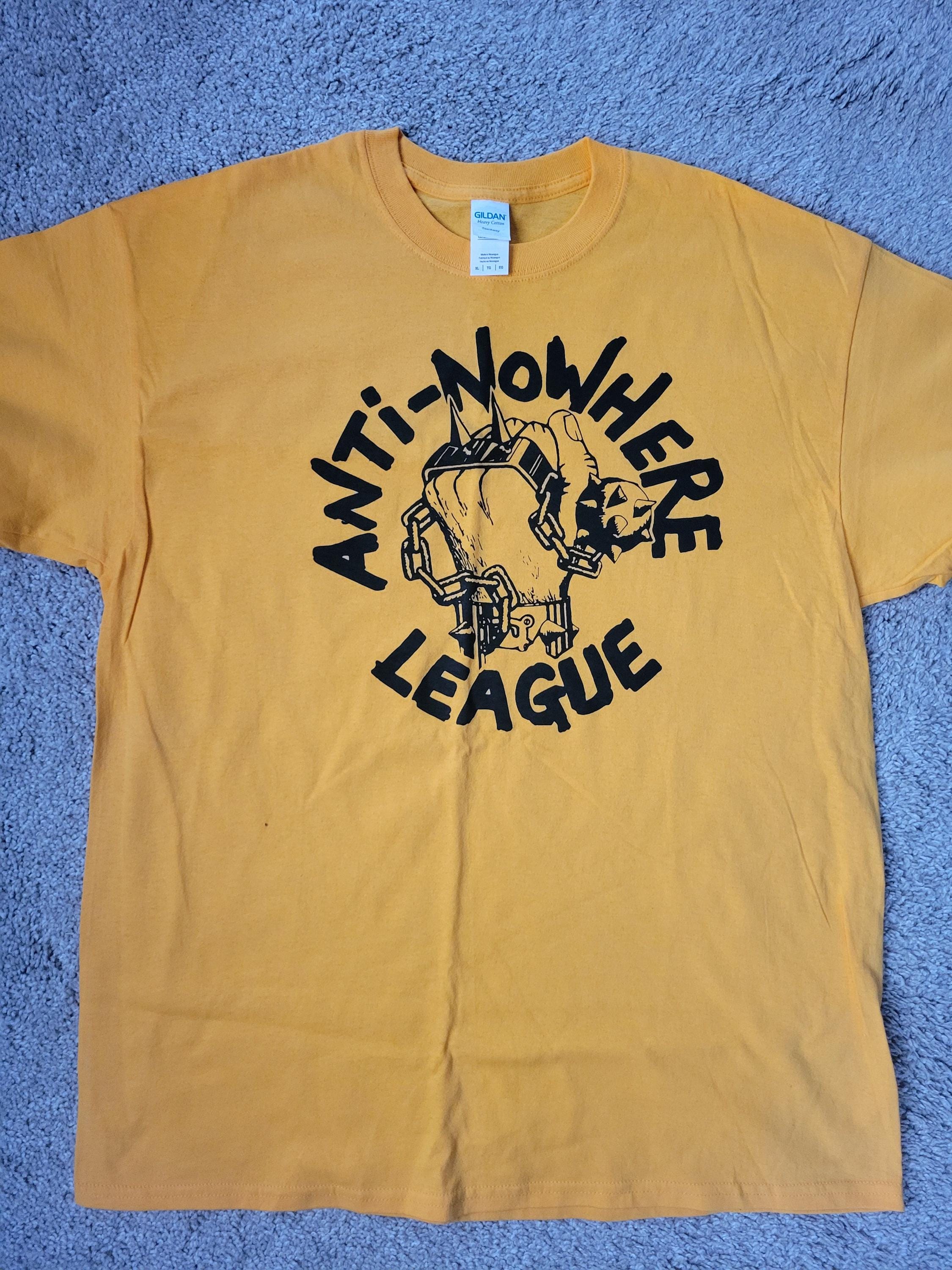 ANTI-NOWHERE LEAGUE Tシャツ サイズS ANTI-NOWHERE LEAGUE Tシャツ I HATEPEOPLE | 45REVOLUTION