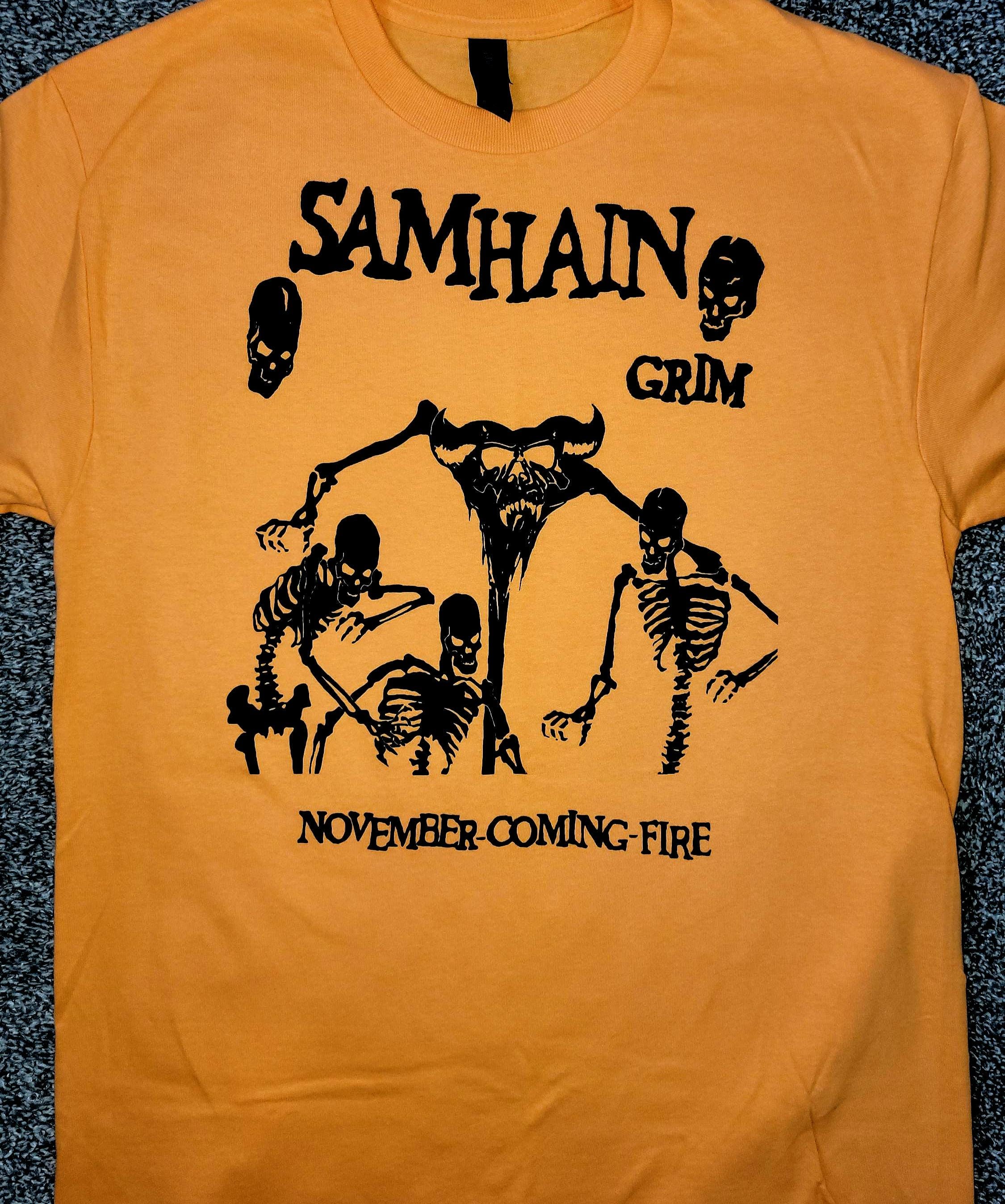 Samhain November Coming Fire Tshirt - Etsy