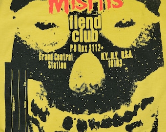 The Misfits handbedrucktes Fiend Club Tshirt