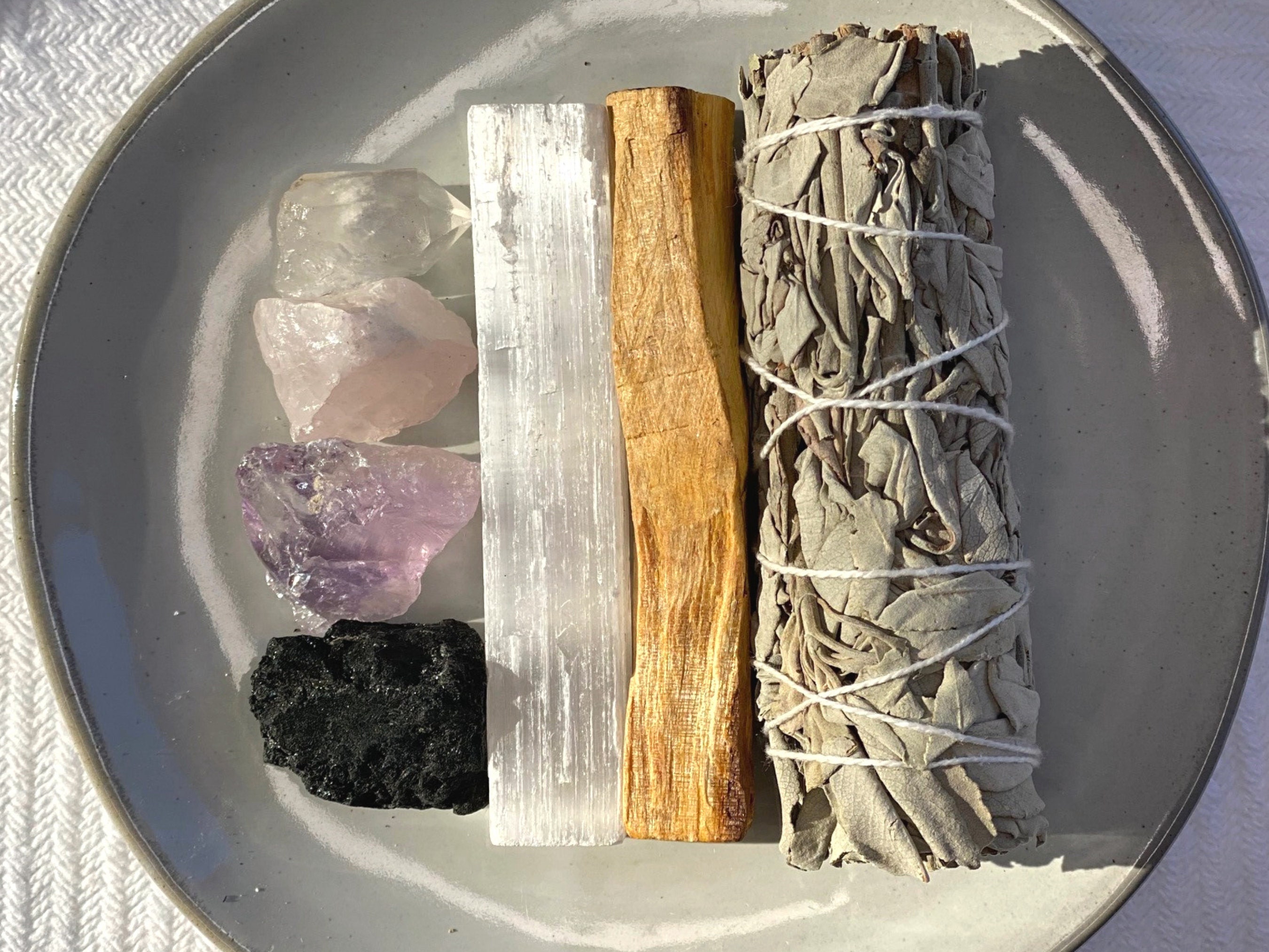 New Home Blessing Kit, Sage Bundle Gift Box, First Home Energy