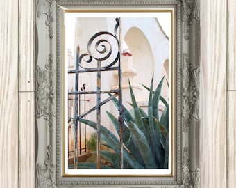 San Xavier del Bac Mission near Tucson, Arizona Photograph, Fine Art