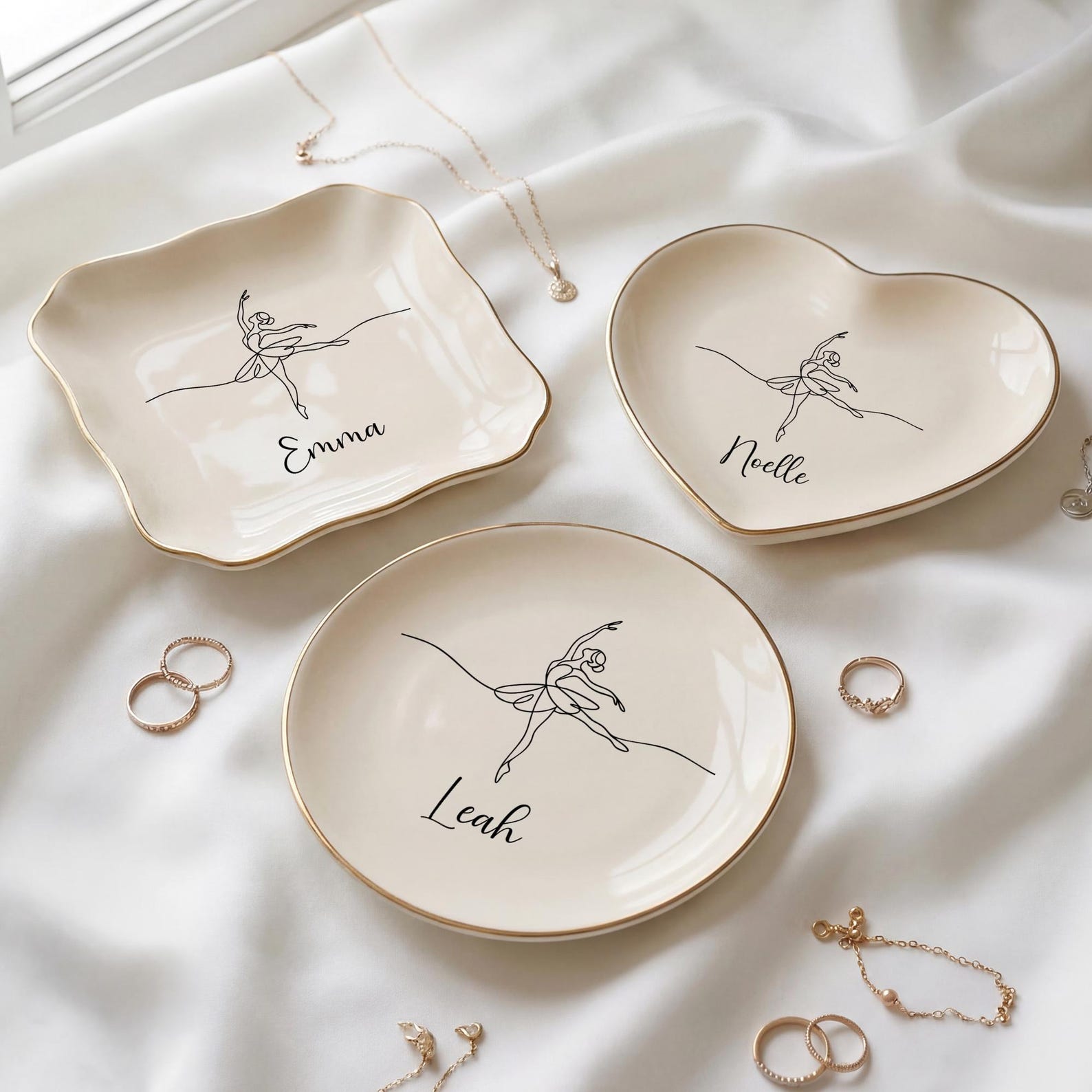 Personalized Ballet Ring Dish Custom Jewelry Holder | Dance Teacher ...