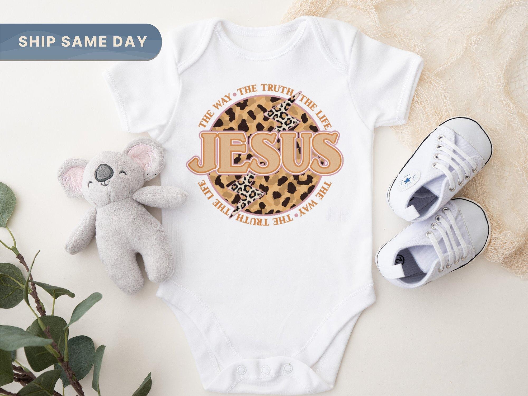 Jesus Onesie® Baby Christian Onesie® Religious Onesie® Etsy