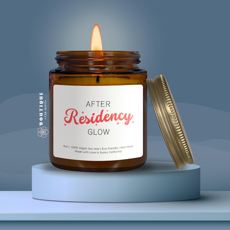 a candle that is sitting on a table