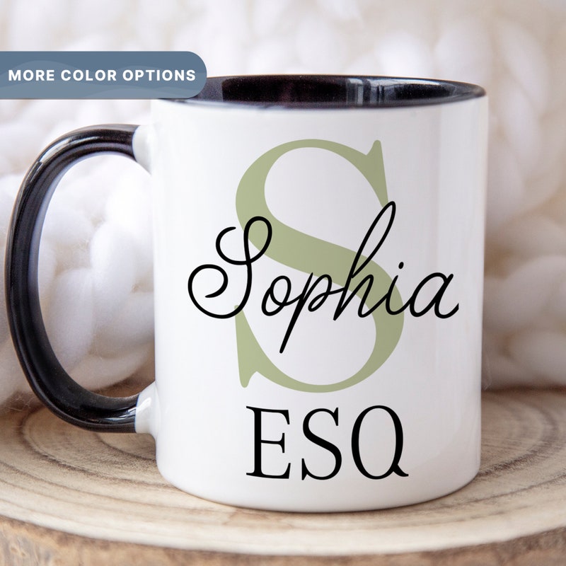 Initial Graduation Mug - Etsy