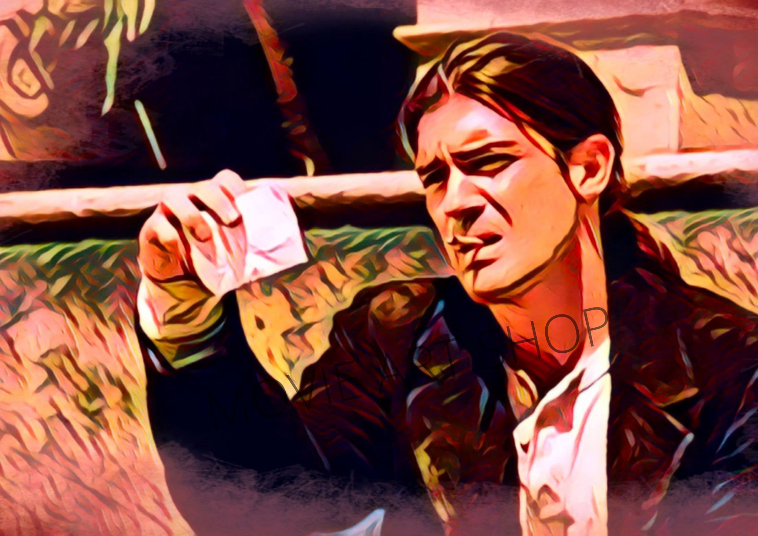 DESPERADO Antonio Banderas / Digital Art Print / Download 