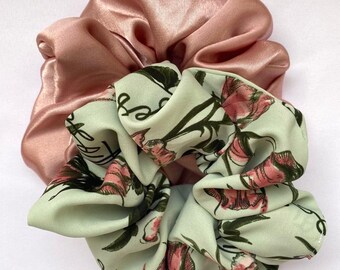 Set of 2 adult scrunchies in maxi size