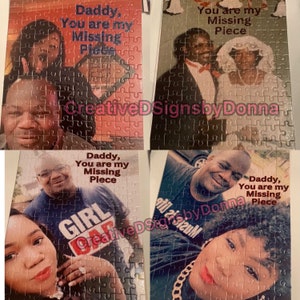 Photo Puzzle, Customized Puzzle, Photo Puzzle, Memorial Puzzle,Custom Kids Puzzle, Grad Puzzle, Valentine Puzzle, Custom Puzzles