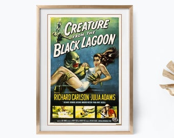 ヴィンテージホラー映画ポスター50枚：カルト映画の名作プリント