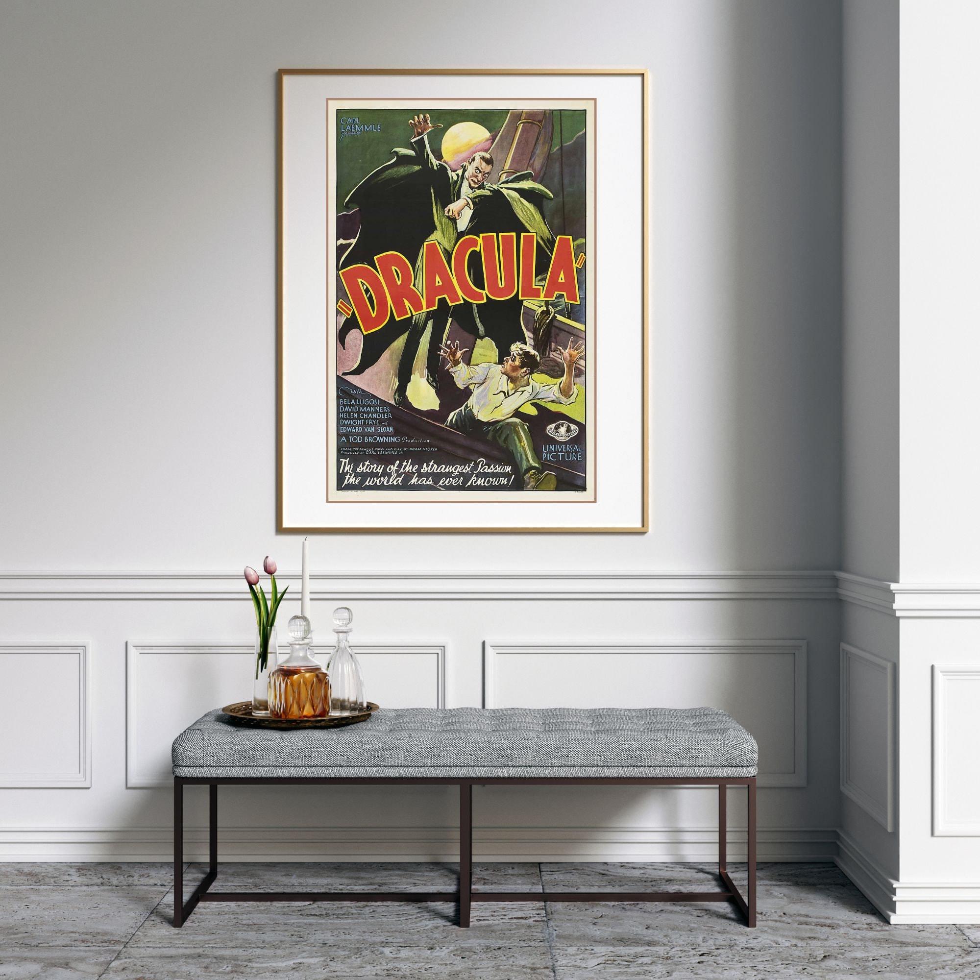 Dracula | Vintage Horror Movie Poster | Classic Horror Movie sold by ...