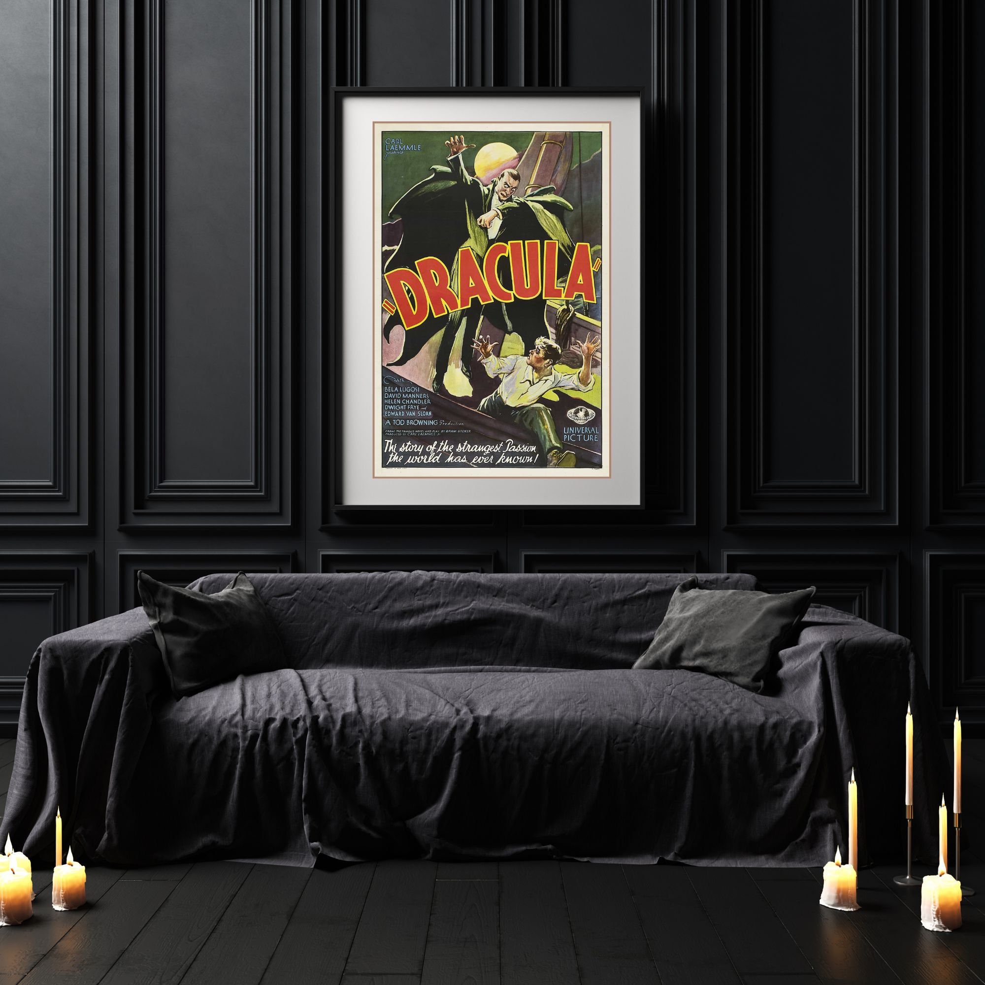Dracula | Vintage Horror Movie Poster | Classic Horror Movie sold by ...
