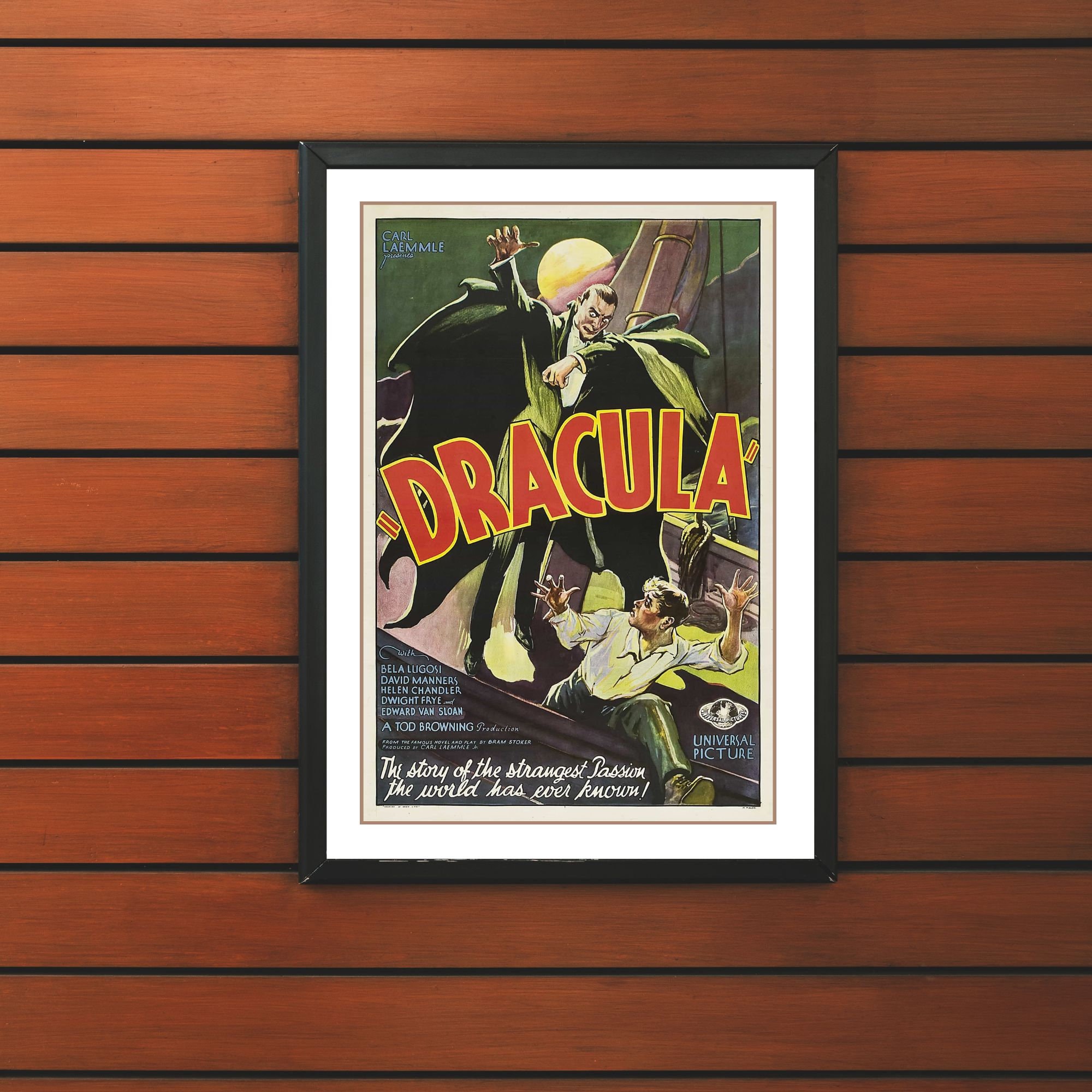 Dracula | Vintage Horror Movie Poster | Classic Horror Movie sold by ...