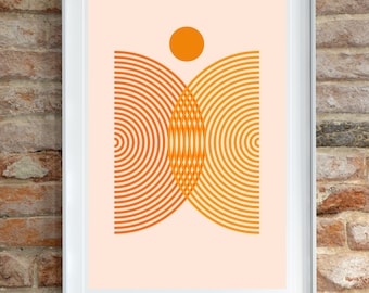 Minimalist Boho Home Decor Poster | Gift For Her, Gift For Him, Vintage Poster, Minimalist Art Print, Poster Download, Retro Poster, Artwork