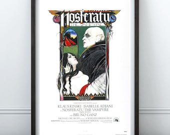 Nosferatu Classic Horror Movie Poster | Vampire Art, Vampire Home Decor, Vampire Decor, Horror Home Decor, Classic Horror Decor, Poster Art