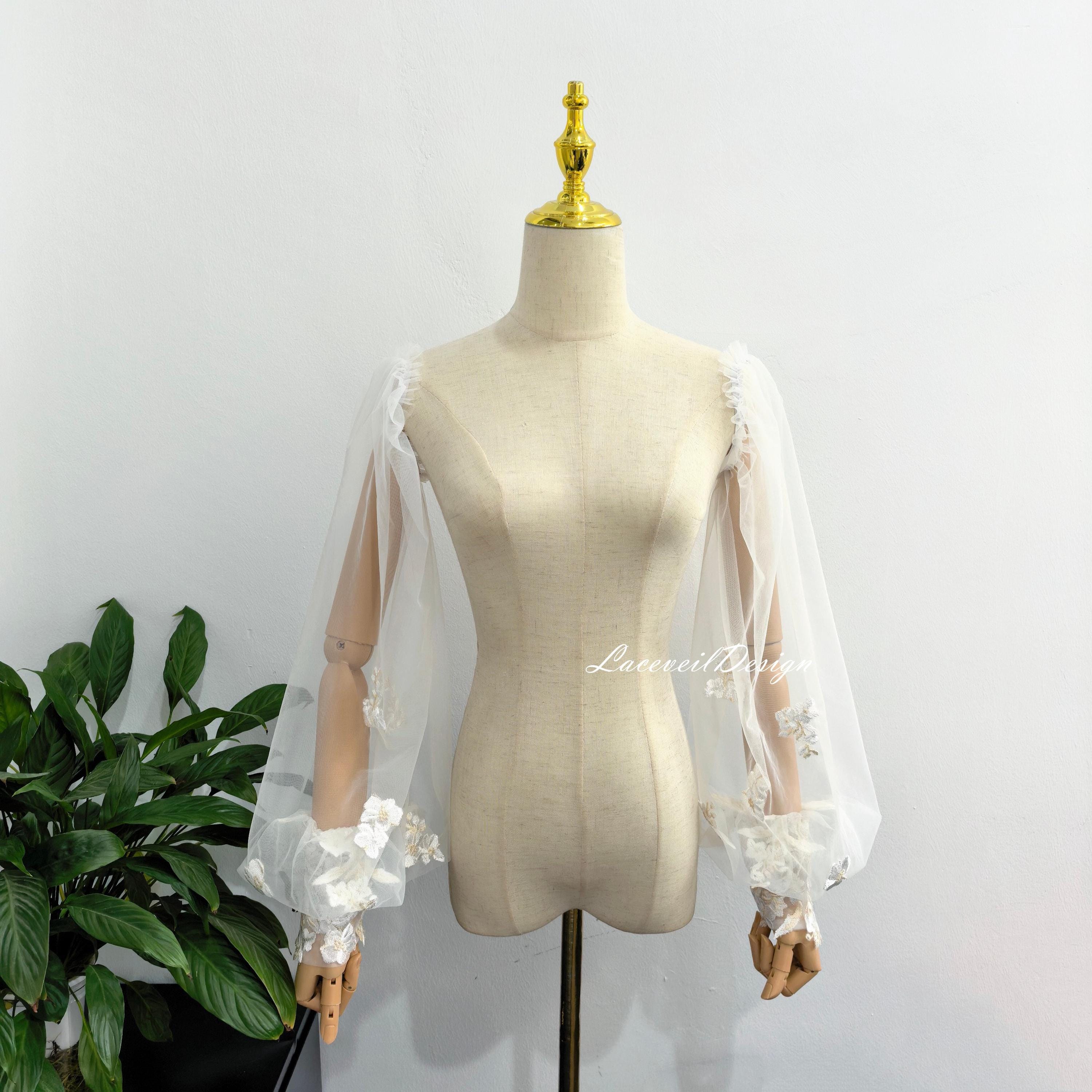 Tulle Balloon Sleeves - Etsy
