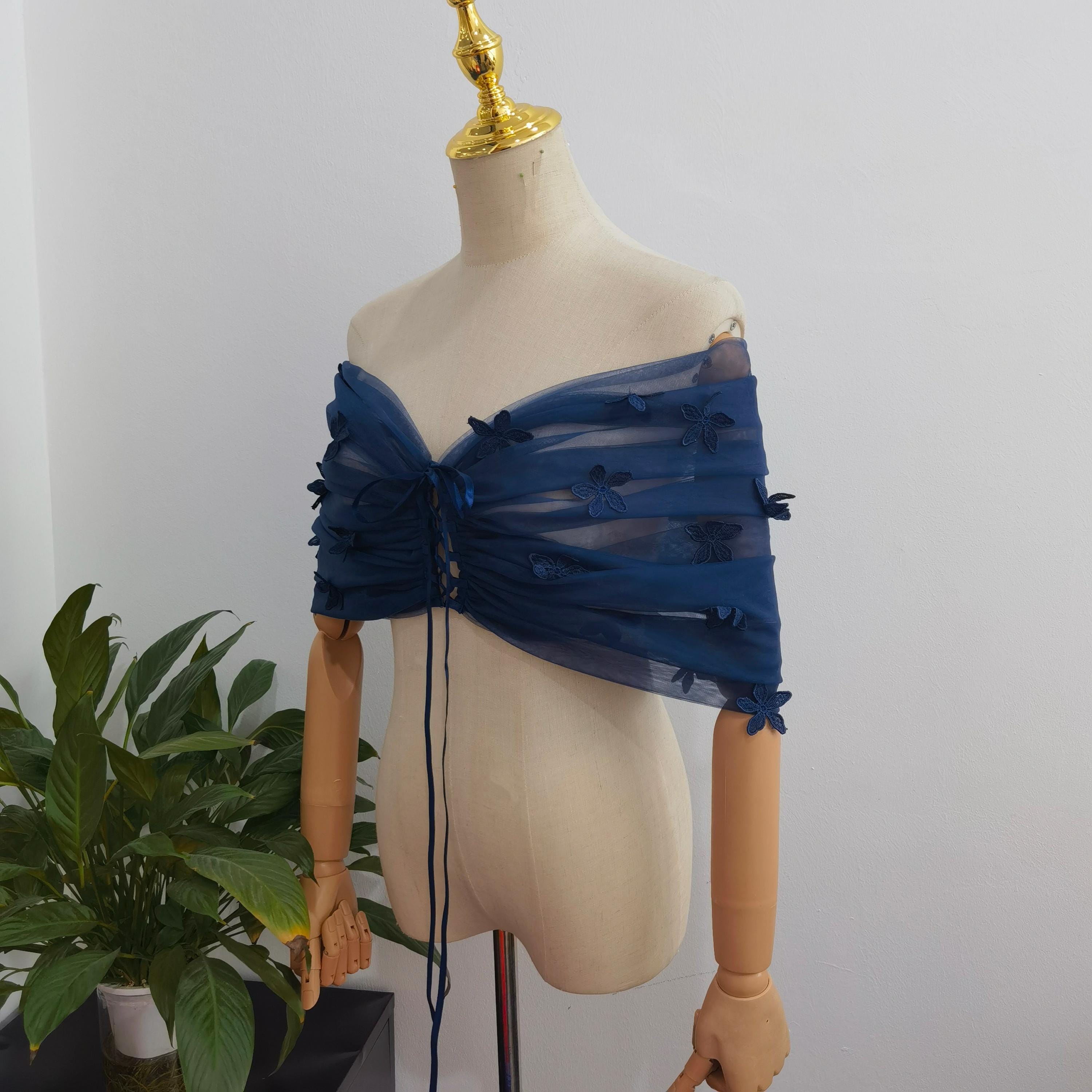 Blue Dress Shrug
