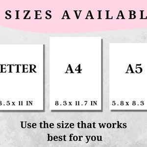 Medical Planner, medical binder, blood pressure log, medicine tracker, medical binder printable, mental health tracker, medical tracker image 5