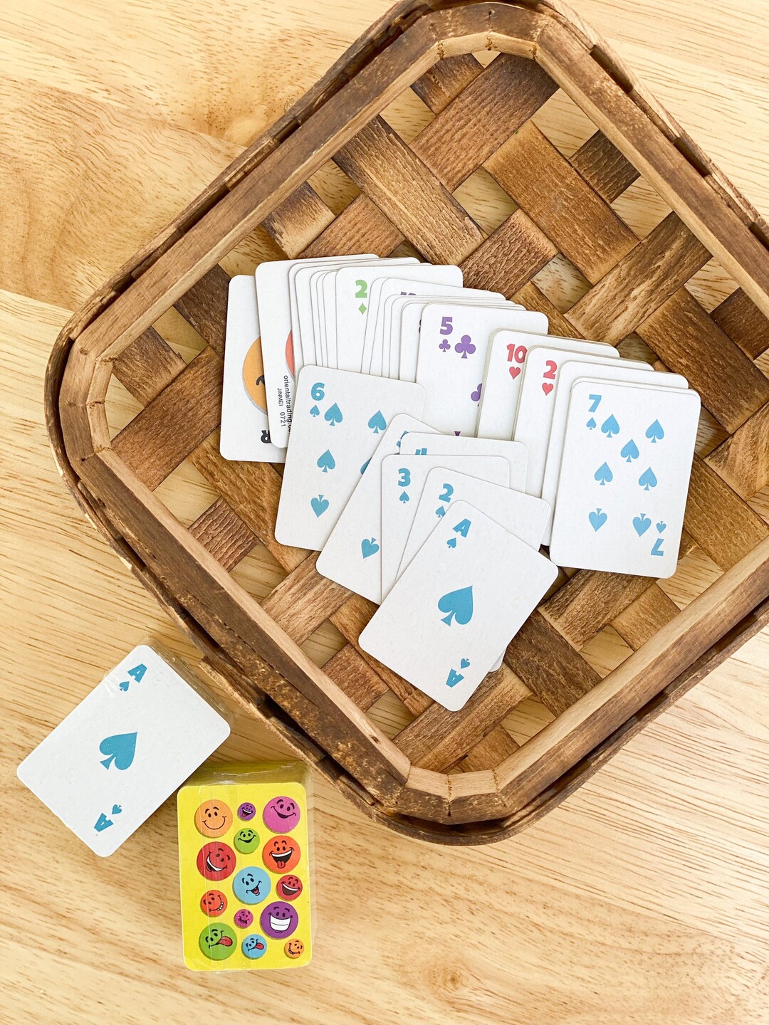 Mini 1/3 Card Deck Elf Props Miniature Elf Size Doll Etsy