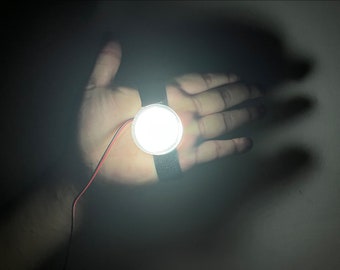 LED Palm Light Ironman Hand Light Glowing Iron Man Palm Light 7 Colors / just LED light No Palm