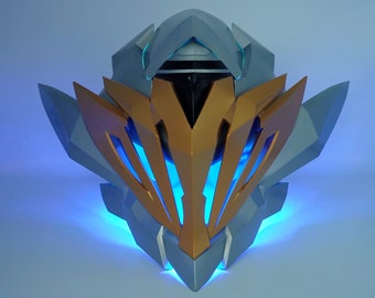Honkai Star Rail Sam-helm, Sam LED-verlichtingshelm, Sam/Firefly-cosplay-prop, Honkai Star Rail-cosplay-prop, Firefly-prop