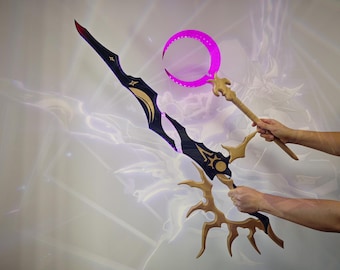 Espada iluminada LED Flame Reaver, inspirada en Honkai Star Rail, accesorio de cosplay, espada Ember Raider, espada Pie-non