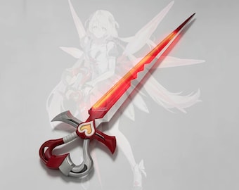 Fiony Lefaela Cosplay Prop, Fiony Lichtgevende Schaar, ZZZ Fiony Cos, Zenless Zone Zero Cosplay, Fiony Cadeau, 3D Printen