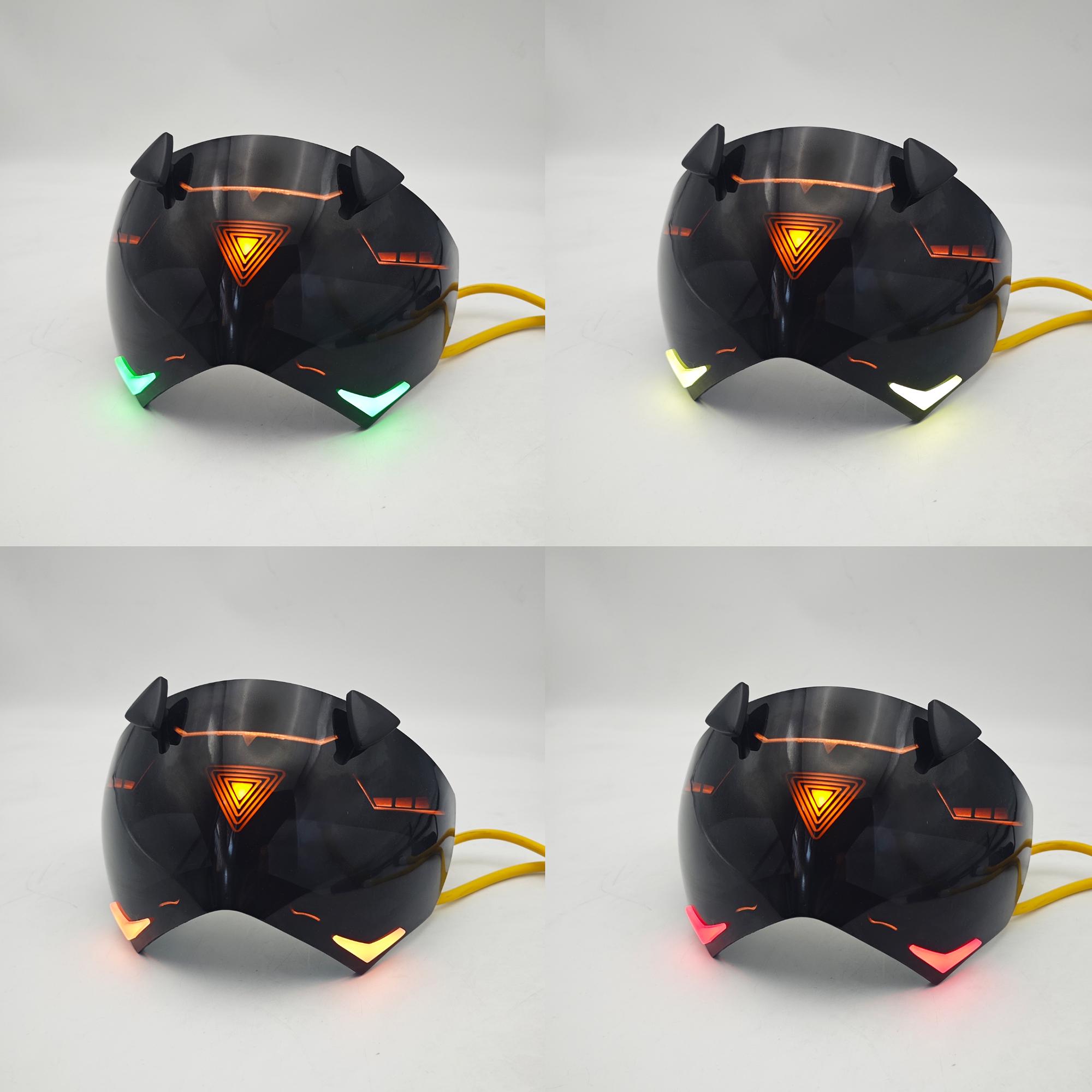 Trigger LED Light-up Mask, Insipred by Zenless Zone Zero, Trigger ...