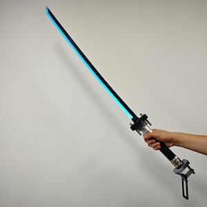 Arma Hoshimi Miyabi, Katana con iluminación LED Hoshimi Miyabi, Accesorio de cosplay Hoshimi Miyabi, Cosplay Zenless Zone Zero, Hoshimi Cos, Impresión 3D