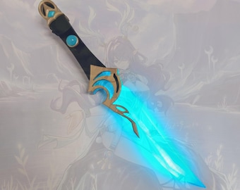 Lauma LED-dolk, geïnspireerd door Genshin Impact, Genshin Impact-cosplay, Lauma-cosplayprop