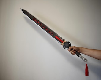 Ye Shunguang LED Light-up Sword, Ye Shunguang Cosplay Prop, Zenless Zone Zero Cosplay, Ye Shunguang Sword, Ye Shunguang Cos