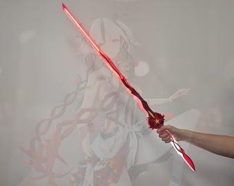 Camellya Sword, Camellya LED Light-up Sword, Inspired by Wuthering Waves, Wuthering Waves Cosplay, Chisa Cos Sword